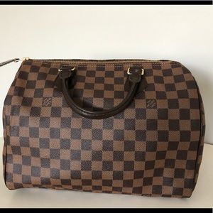 LV Speedy 30 Damier bag - adding more details